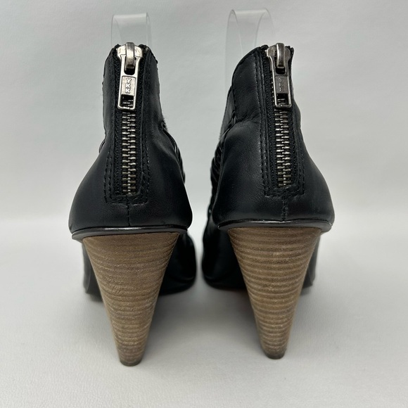 Trouve Janey Cut Out Leather Wedges, Women’s Size 8.5M - Picture 8 of 11